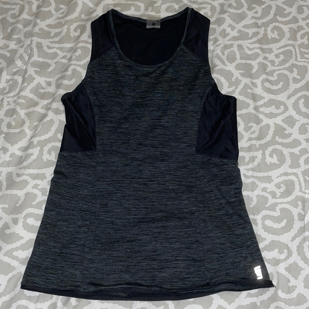 Second Skin Dark Grey Tank Top